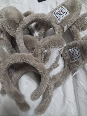 Great Wolf Lodge Kids Plush Headband - Taupe